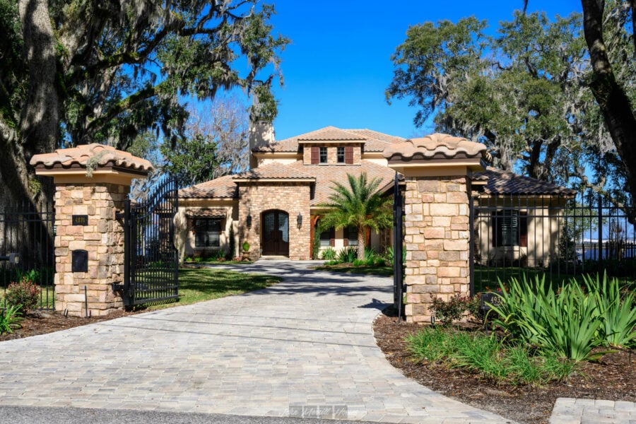 riverfront estate custom build
