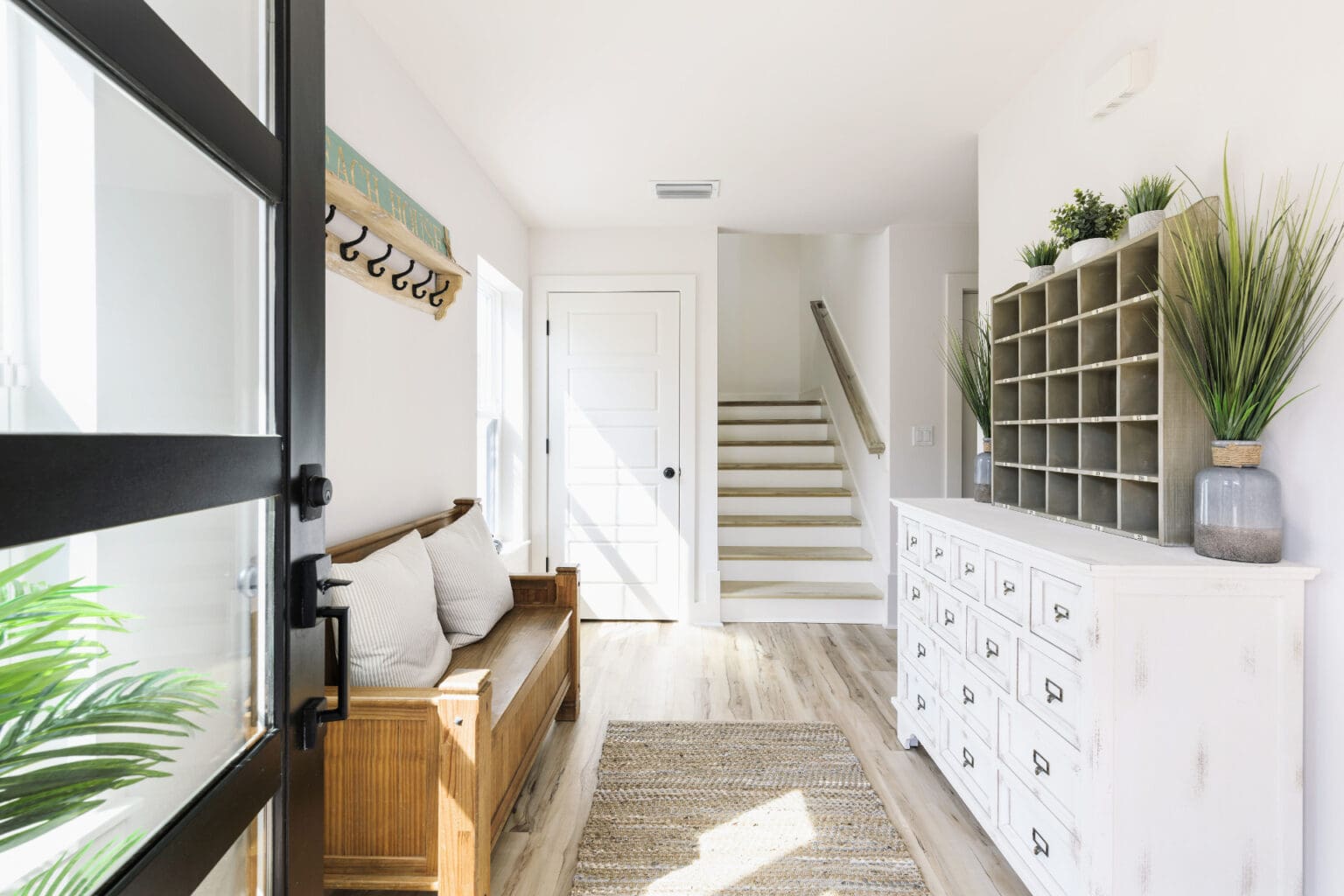 Vilano Beach, home entryway