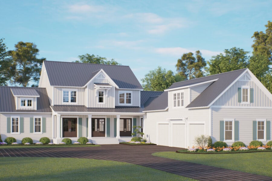 home concepts, design-build process 3D home rendering