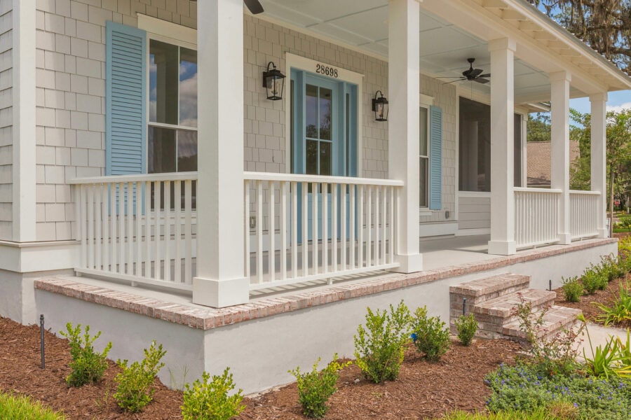 Porch Ceilings Blue