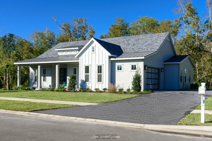 "custom modern farmhouse builders "