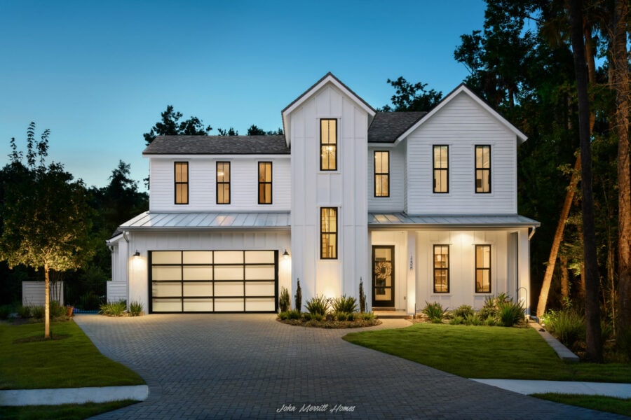 modern farmhouse custom build